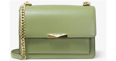 jade michael kors|Jade Large Leather Crossbody Bag .